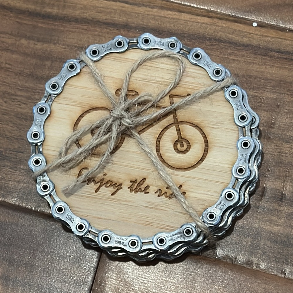 NEW Coasters Bicycle Bike Cycling Novelty Gift Party Favors Birthday